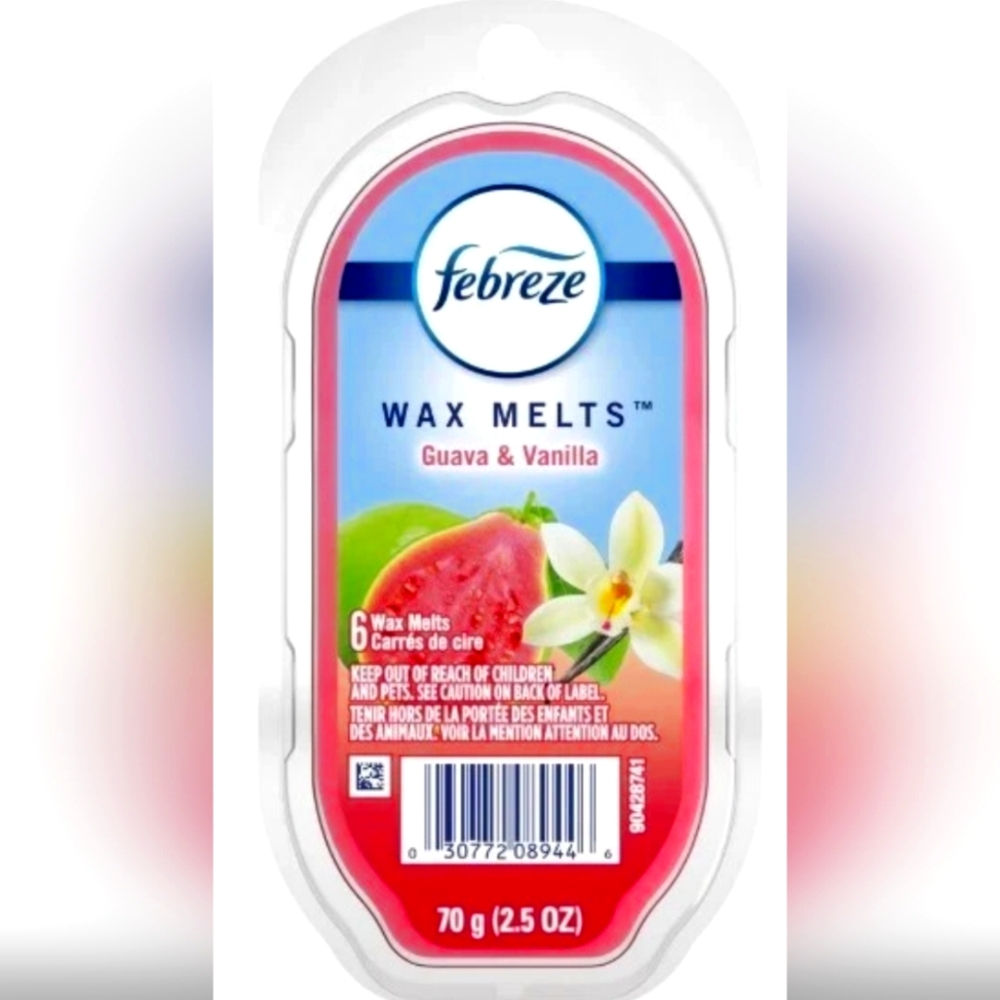 Pack Of 1 Wax Melts Packs 2.5 oz GUAVA & VANILLA